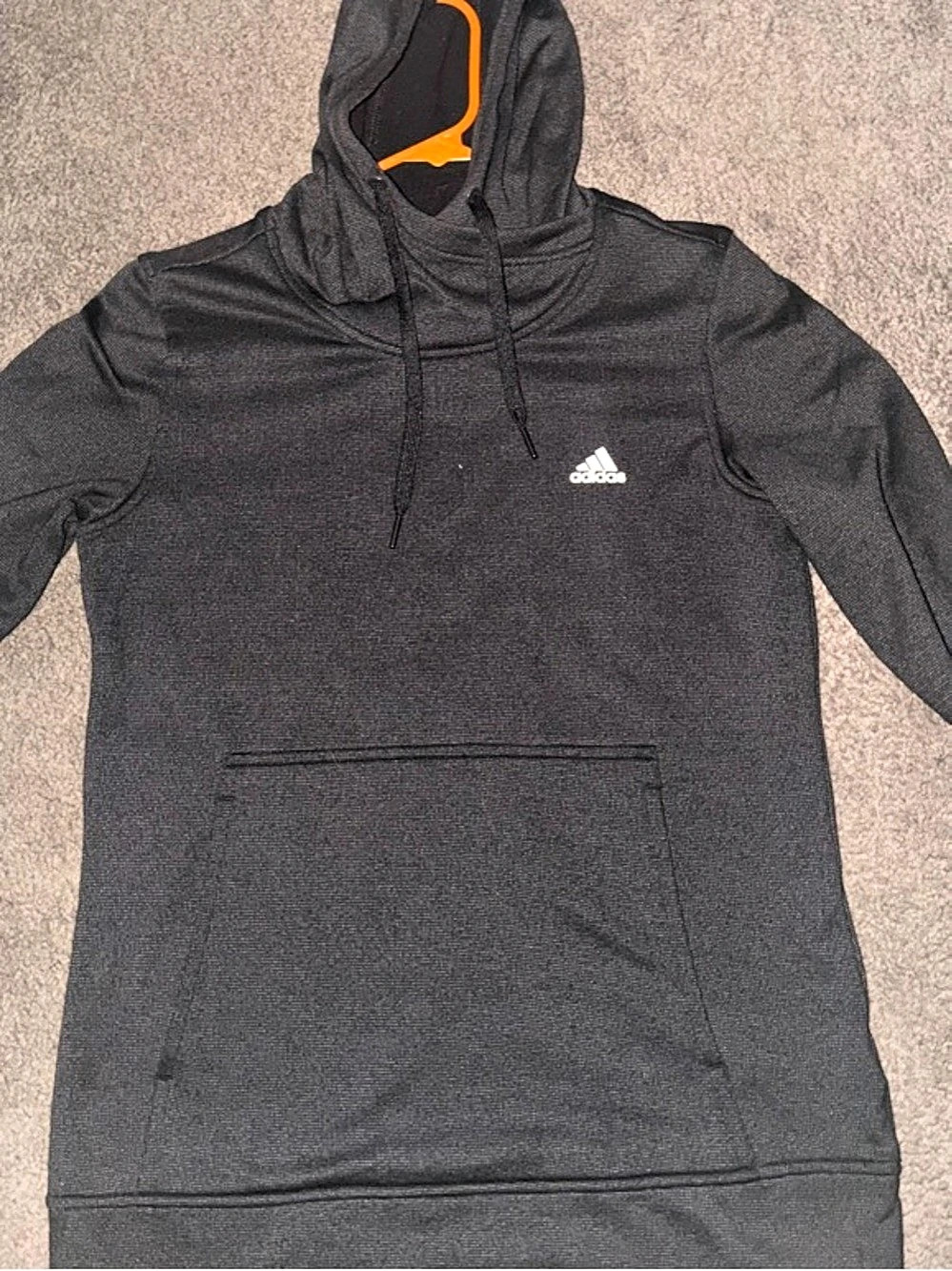 adidas Climawarm Fleece Hoodie women’s Pullover Black Medium